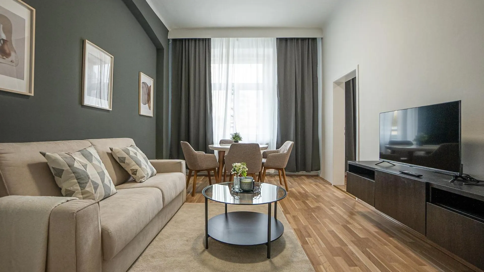 Cozy 1-Br Apartment With A King Bed In A Calm Area Vienna